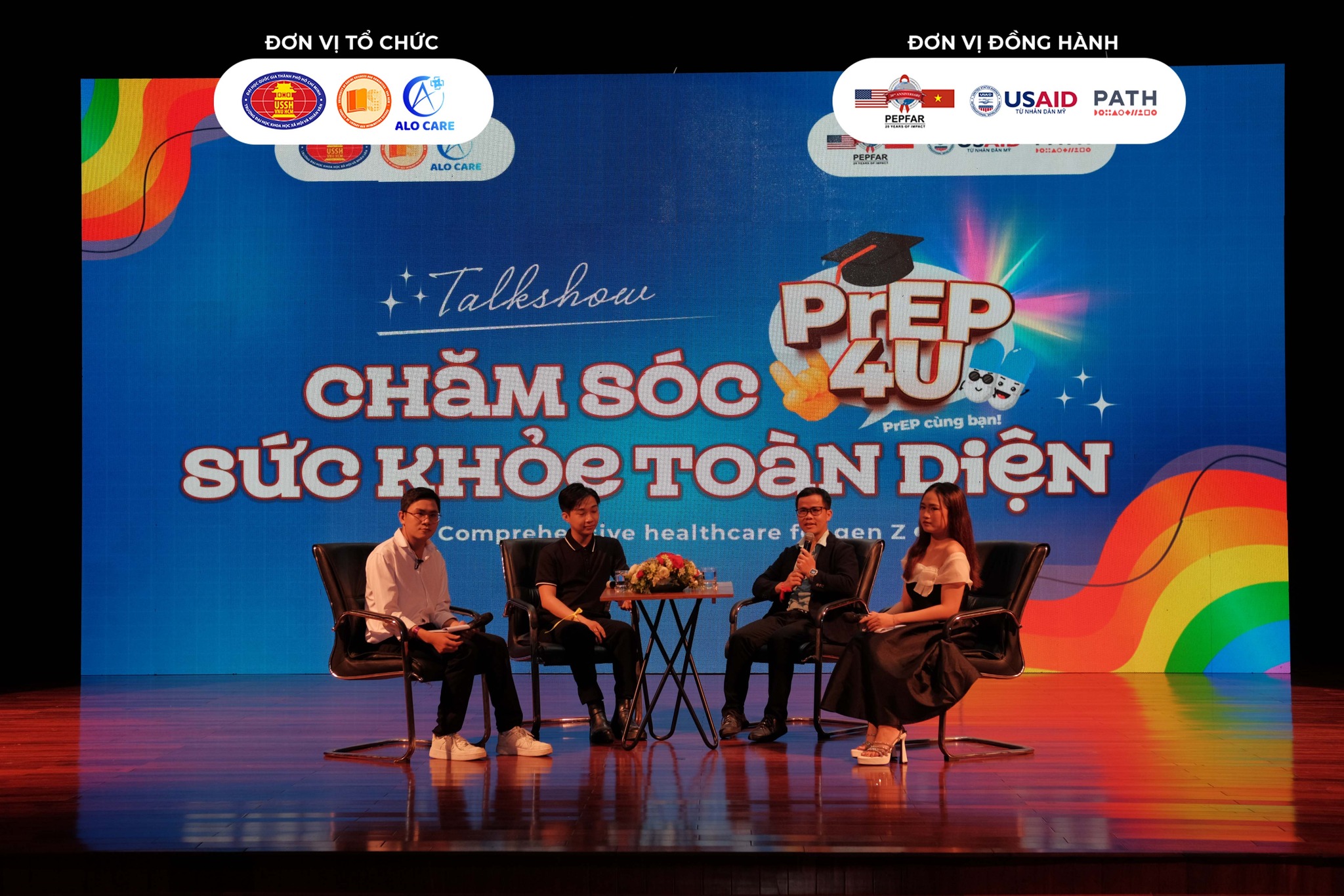 Talkshow PrEP4U: Chăm Sóc Sức Khỏe Toàn Diện trong Tháng Tự Hào – Pride Month